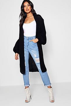 Boohoo Amelia Oversized Balloon Sleeve Cardigan