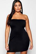 Boohoo Plus Structured Bodycon Dress