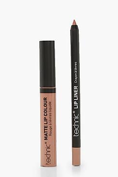 Boohoo Technic Lip Kit - Barely There