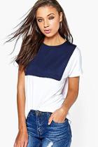 Boohoo Tall Lulu Colour Block Tee