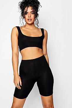 Boohoo Danni Solid Colour Cycling Short