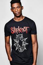Boohoo Slipknot License T Shirt With Back Print