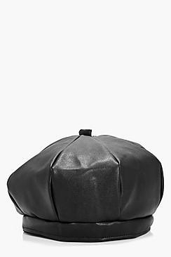 Boohoo Lucy Pu Beret