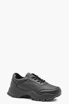 Boohoo Anna Chunky Sole Lace Up Trainers