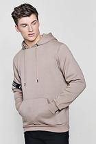 Boohoo Man Arm Band Hoodie