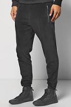 Boohoo Skinny Fit Velour Joggers With Zip Pockets