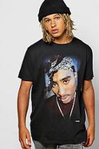 Boohoo Tupac License T Shirt