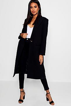Boohoo Tailored Twill Coat