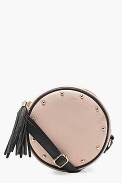 Boohoo Rosie Round Tassel Cross Body
