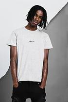 Boohoo Chest Print T-shirt