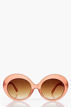 Boohoo Laura Retro Round Sunglasses