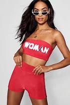 Boohoo Woman Double Layer Bandeau