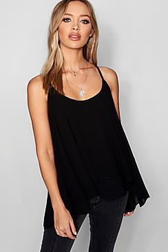 Boohoo Floaty Layered Cami
