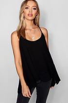 Boohoo Floaty Layered Cami
