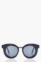 Boohoo Lydia Thick Feature Frame Sunglasses