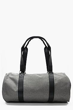 Boohoo Grey Duffle Bag