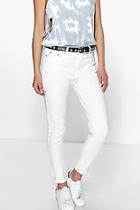 Boohoo Claire High Rise Skinny Jeans