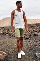 Boohoo Muscle Fit Vest With Man Logo