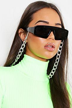 Boohoo Chunky Linked Sunglasses Chain