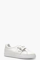 Boohoo Poppy Belt Strap Trainers