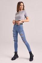 Boohoo All Sizes Collection High Waist Jegging