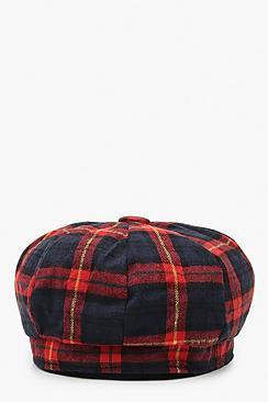 Boohoo All Over Check Beret