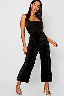 Boohoo Glitter Culottes