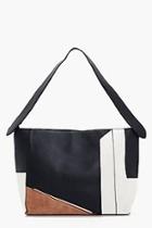 Boohoo Millie Multi Panel Tote