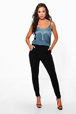 Boohoo Eleanor Skinny Pocket Trousers