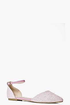 Boohoo Katie Two Part Pointed Ballet