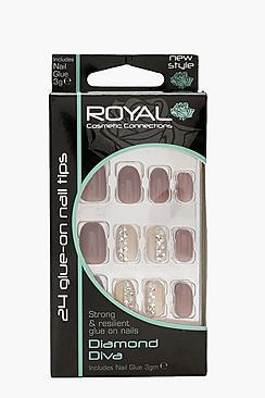 Boohoo Diamond Diva False Nails