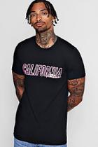 Boohoo Neon California Man T-shirt