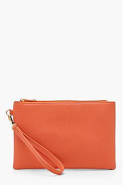 Boohoo Keira Crosshatch Clutch