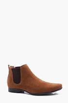 Boohoo Faux Suede Short Chelsea Boot