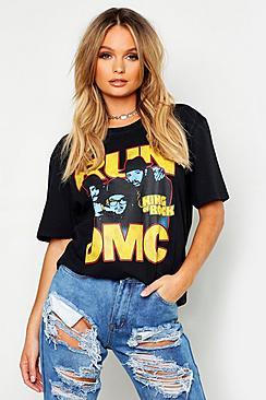 Boohoo Run Dmc License T-shirt