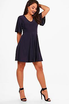 Boohoo Catherine Skater Dress