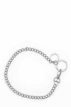 Boohoo Silver Jeans Chain
