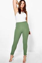 Boohoo Plus Liv Turn Up Cuff Trouser