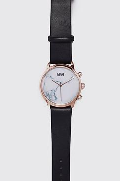 Boohoo Marble Face Watch
