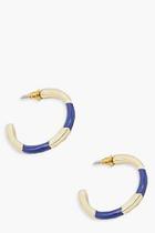 Boohoo Contrast Colour Cut Out Hoop