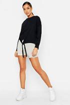 Boohoo Oversized Knot Detail T Shirt