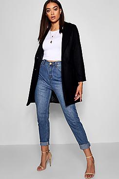 Boohoo Tailored Wool Look Coat