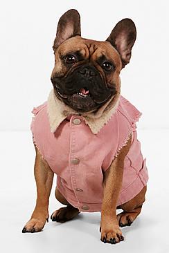 Boohoo Borg Collar Cord Dog Jacket