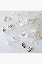 Boohoo Bridesmaid Sash 2 Pack