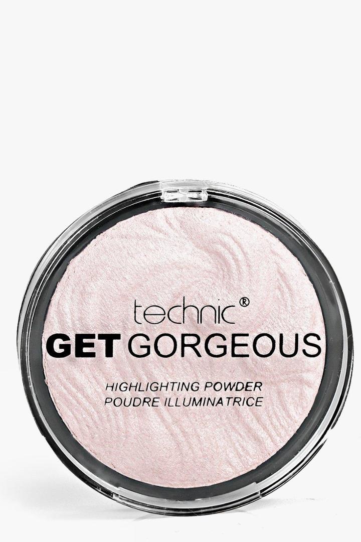 Boohoo Get Gorgeous Highlighting Powder Pink