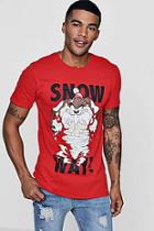 Boohoo Snow Way Looney Tunes License T-shirt