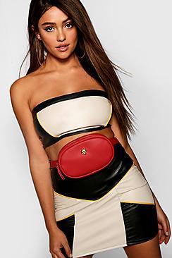 Boohoo Rosie Lion Head Belt Bag