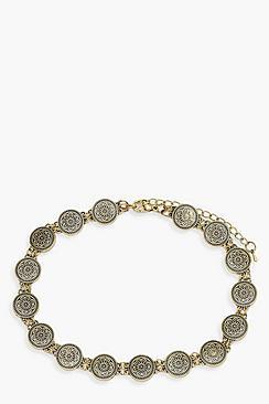 Boohoo Boho Coin Choker