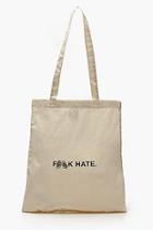 Boohoo Pride F**k Hate Printed Tote Bag