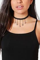 Boohoo Lauren Star Droplet Detail Choker